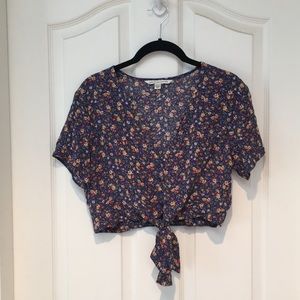 Floral Cropped Top